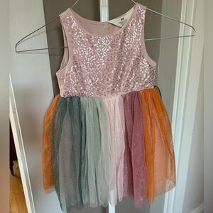 HM tulle sparkle dress for toddler